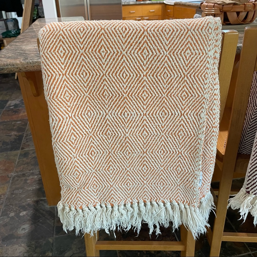 Cotton Yoga Blanket / Throw